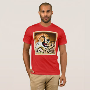 Camiseta "Diseño quetah feroz y feroz". ¡Hazte con una en Z