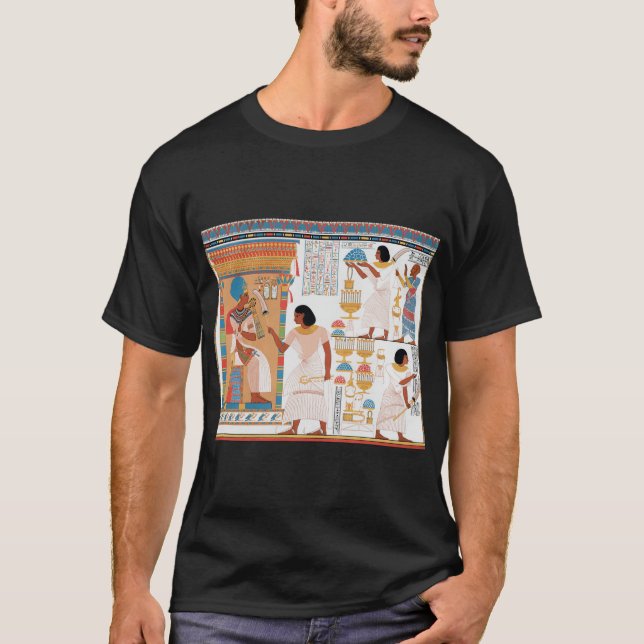 Camiseta Diseño real egipcio (Anverso)