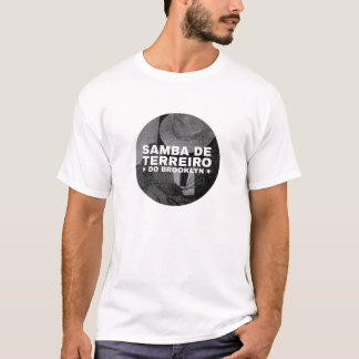 Camiseta Diseño redondo en blanco y negro