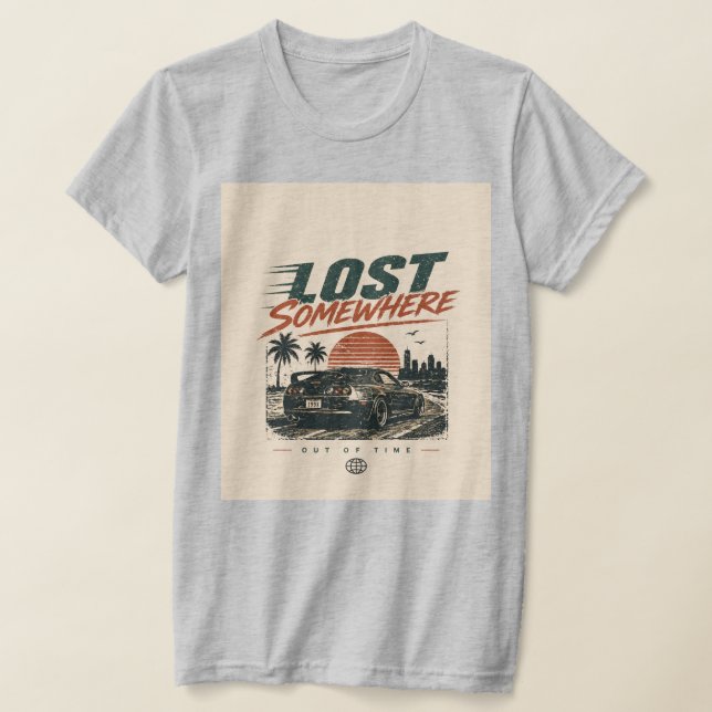 Camiseta diseño retro (Distribución)