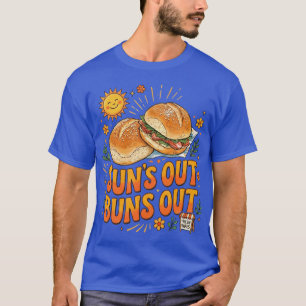 Camiseta Diseño Retro Alegre de Verano con Sol Brillante y 