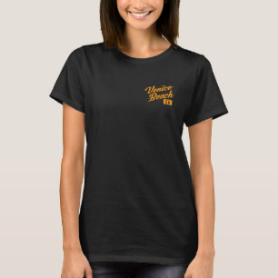 Camiseta Diseño Retro Antiguo Playa Venice California