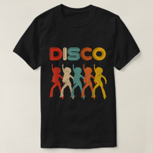 Camiseta Diseño Retro Bailarín Disco 70 Vintage