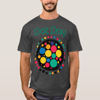 Camiseta Diseño Retro Bauhaus del Día Internacional del Dot