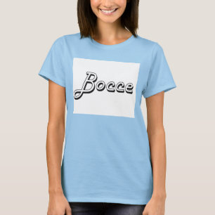 Camiseta Diseño retro clásico de Bocce