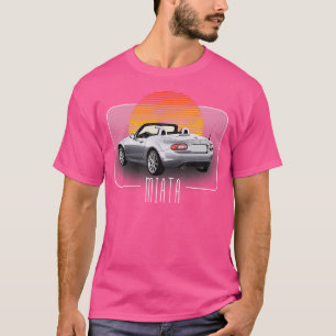 Camiseta Diseño retro clásico Mazda Miata