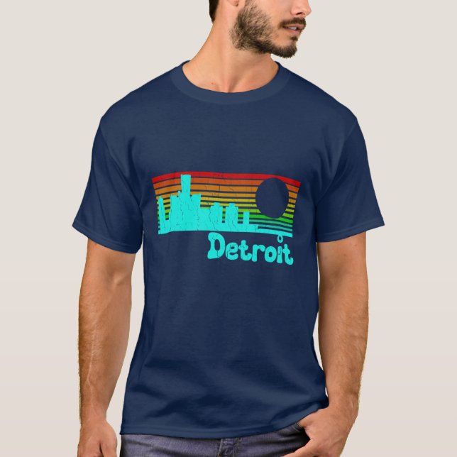 Camiseta Diseño retro con problemas de los años 80 (Anverso)