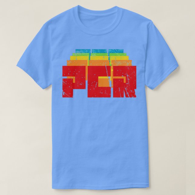 Camiseta Diseño retro con problemas PCR (Diseño del anverso)