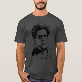 Camiseta Diseño retro de Antonio Gramsci