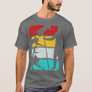 Camiseta Diseño retro de bolas de 8 billares para la pinza