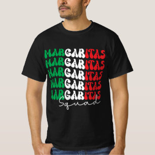 Camiseta Diseño Retro de Escuadrones de Margaritas