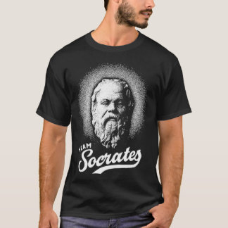 Camiseta Diseño retro de filosofía de Socrates de equipo