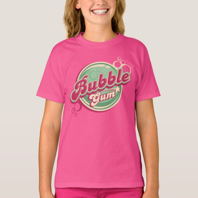 Camiseta Diseño retro de hueso para cumpleaños o escuela (Anverso)