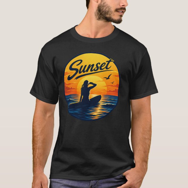 Camiseta Diseño Retro de los 70  (Anverso)