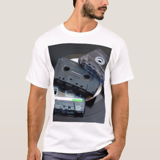 Camiseta diseño retro de los años 80 - cintas de casete