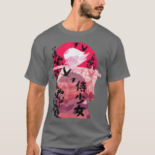 Camiseta Diseño retro de luchador de cosechas de arte japon