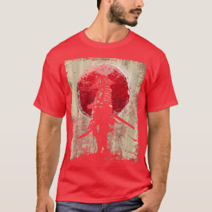 Camiseta Diseño retro de luchador de cosechas de arte japon