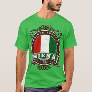 Camiseta Diseño retro de Siena Italia