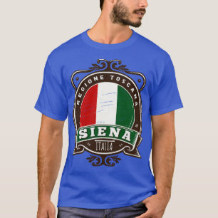 Camiseta Diseño retro de Siena Italia