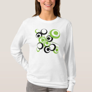 Camiseta Diseño retro del círculo