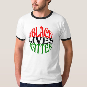 Camiseta Diseño retro del estilo de la materia negra de las
