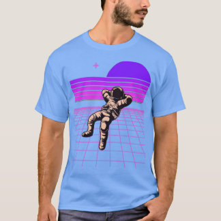 Camiseta Diseño retro espacial Neon 80