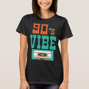 Camiseta Diseño retro fiesta de los años 90's ama a los hom