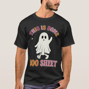 Camiseta Diseño Retro Floral de Fantasma de Halloween Diver
