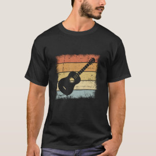 Camiseta Diseño retro guitarra