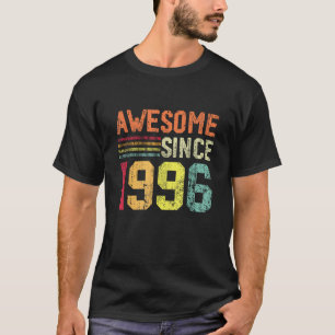 Camiseta Diseño Retro Para 30 Años Hecho en 1996 Limitado