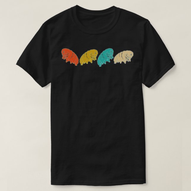 Camiseta Diseño retro tardío (Diseño del anverso)