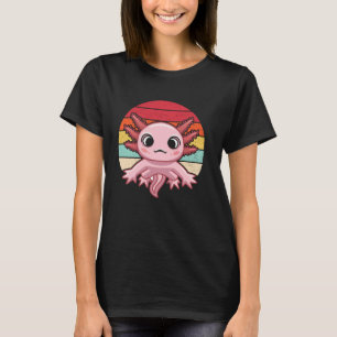 Camiseta Diseño Retro Vintage de Ajolote Lindo Pez Mexicano