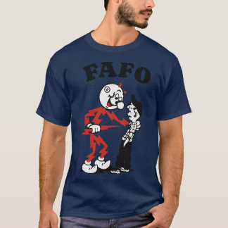 Camiseta Diseño retro vintage de FAFO
