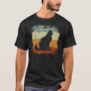 Camiseta Diseño retro vintage de gatos angora turca
