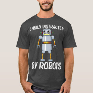 Camiseta Diseño Robot Guay Para Hombres Mujeres Robótica Ci