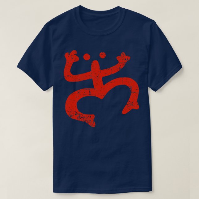 Camiseta Diseño rojo de Coqui Puerto Rico (Diseño del anverso)