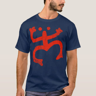 Camiseta Diseño rojo de Coqui Puerto Rico
