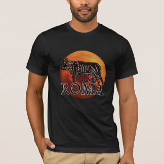 Camiseta Diseño Roma-Romulus y Remus