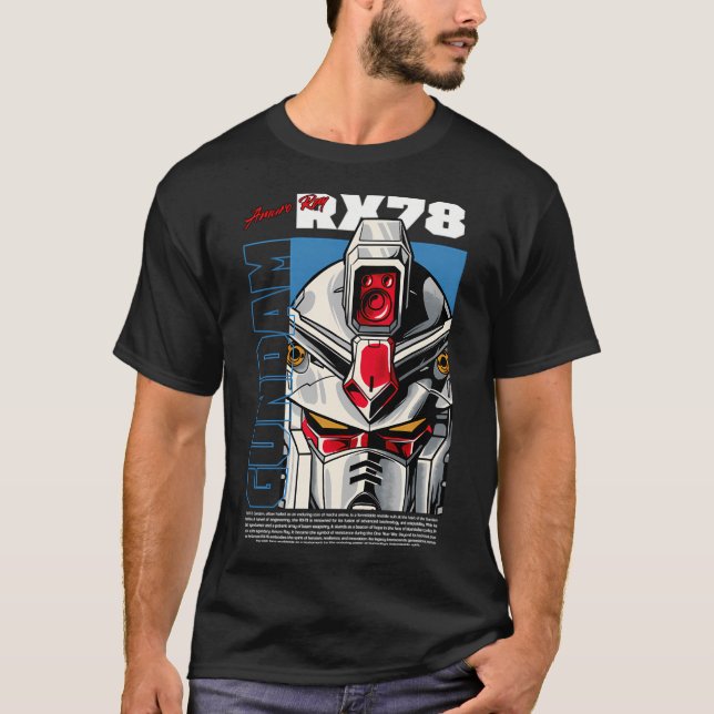 Camiseta Diseño Rx78 (Anverso)