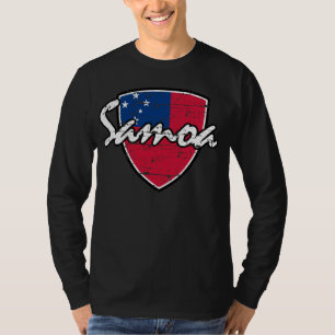 Camiseta Diseño samoano del escudo