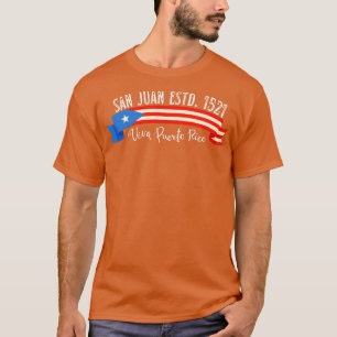 Camiseta Diseño San Juan Puerto Rico