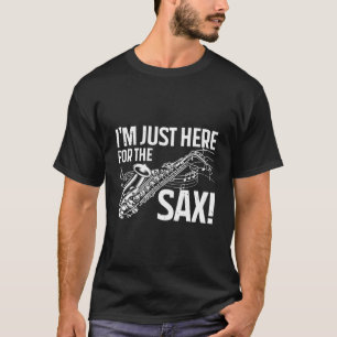 Camiseta Diseño Saxofónico Gracioso Para Hombres Mujeres Sa