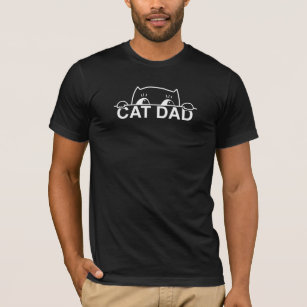 Camiseta Diseño sencillo original negro buscando a papá