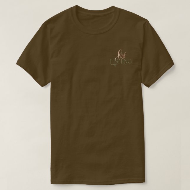 Camiseta Diseño sencillo | Pesca de amor (Diseño del anverso)