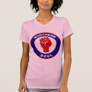 Camiseta Diseño septentrional de la blanco de la MOD del