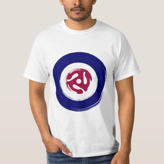 Camiseta Diseño septentrional del alma de la MOD con el (Anverso)