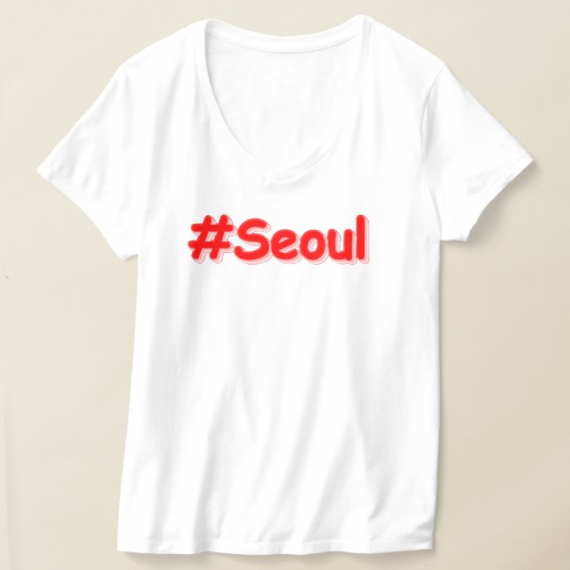 Camiseta Diseño "Seúl". Comprar ahora (Distribución )