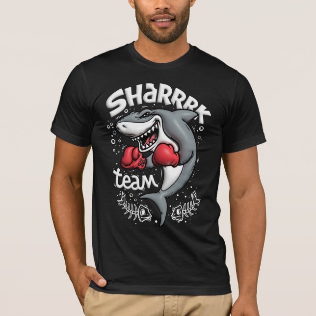 Camiseta Diseño Sharrrk Team (Anverso)