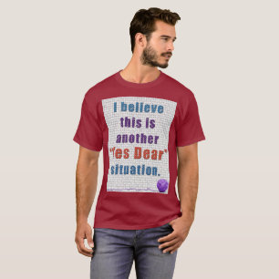 Camiseta Diseño sí estimado