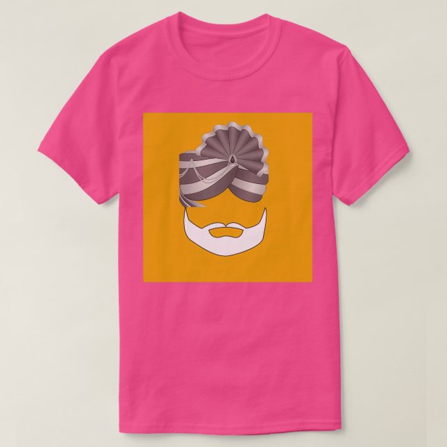 Camiseta Diseño sikh (Diseño del anverso)